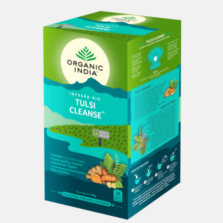 Infusion Bio Tulsi Cleanse – 25 sobres – Organic India