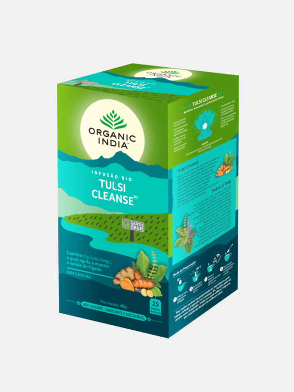 Infusion Bio Tulsi Cleanse - 25 sobres - Organic India