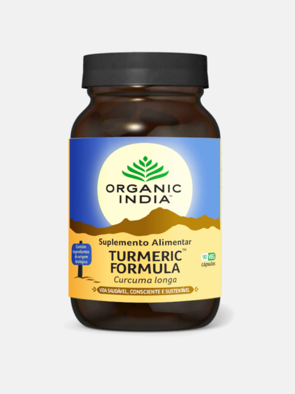 Turmeric Formula - 90 cápsulas - Organic India