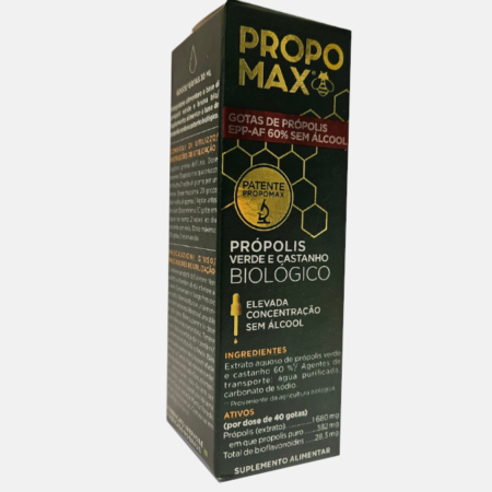 Própomax Inmunidad Propóleo 60% gotas sin alcohol – 30ml – Lehning