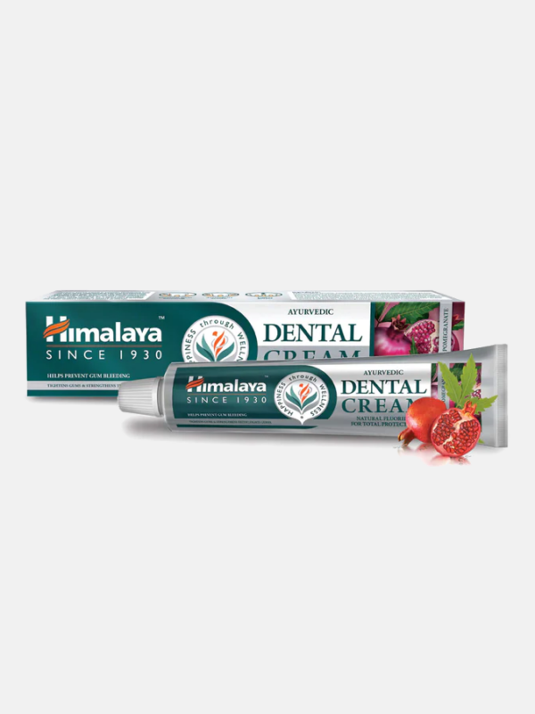 Ayurvedic Dental Cream Herbal Toothpaste Neem & Pomegranate - 100g - Himalaya