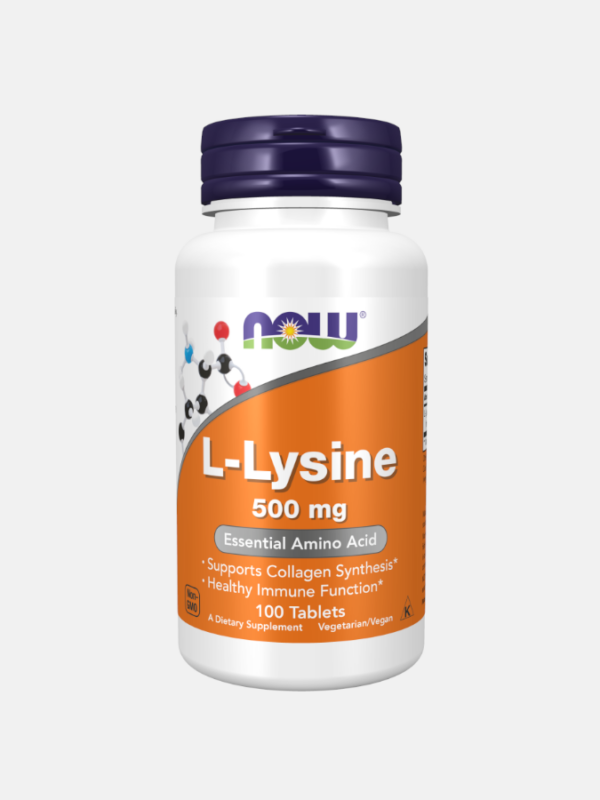 L-Lysine 500mg - 100 comprimidos - Now