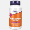 Pantethine 300mg - 60 softgels - Now