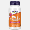 MK-7 Vitamin K2 100mcg - 120 cápsulas - Now