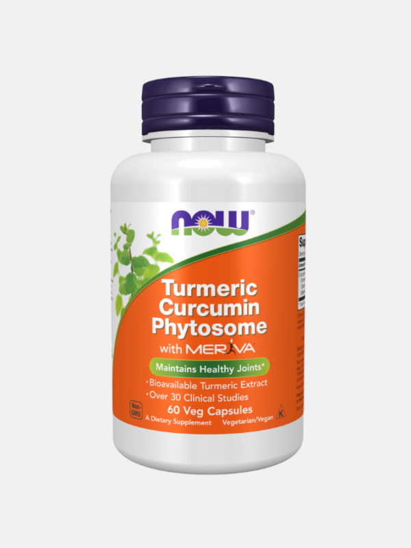 Turmeric Curcumin Phytosome - 60 veg cápsulas - Now