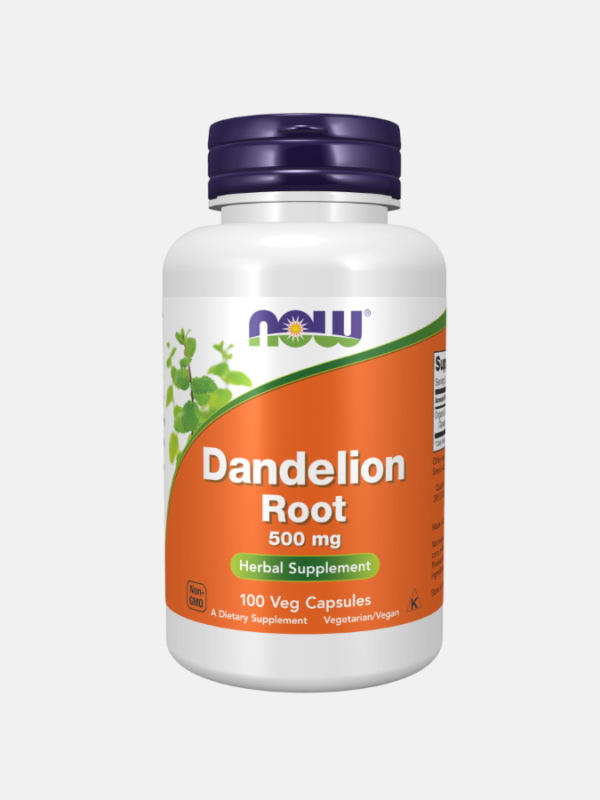 Dandelion Root 500mg - 100 cápsulas - Now