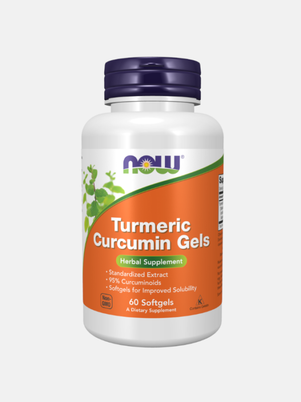 Turmeric Curcumin Gels - 60 softgels - Now