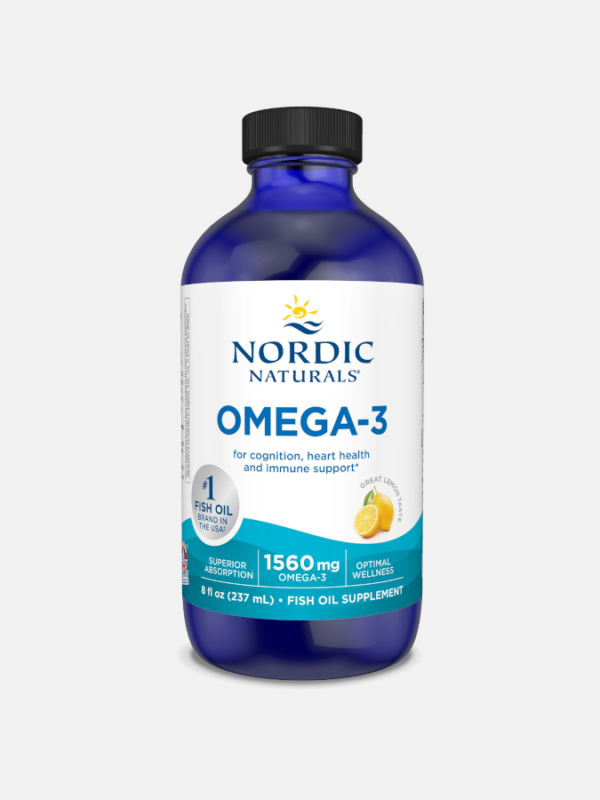 Omega-3 1560mg Lemon - 237 ml - Nordic Naturals