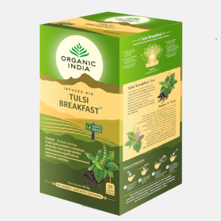 Infusión Bio Tulsi Desayuno – 25 sobres – Organic india