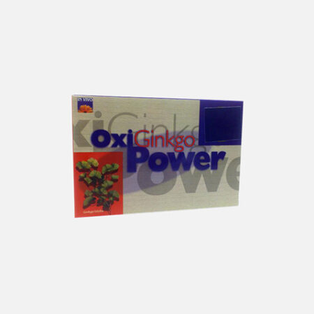 Oxiginkgo Power – 20 Ampollas – Oligofarma