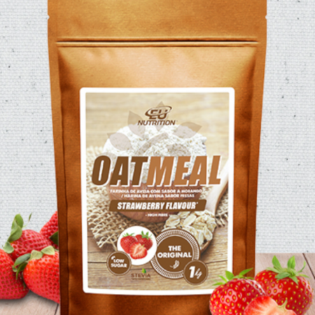 Oatmeal Flour Strawberry – 1Kg – EU Nutrition