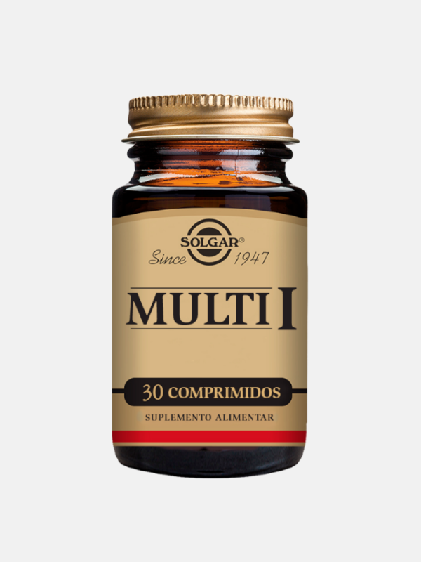 MULTI I multivitaminas y minerales - 30 comprimidos - Solgar