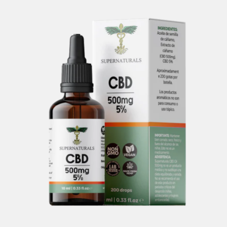 Aceite de CBD 5% – 10ml – Supernaturals