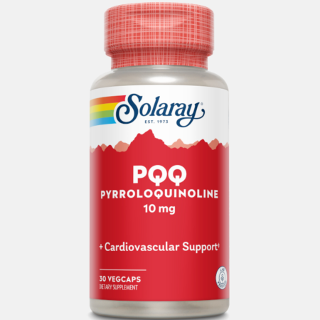 PQQ 10mg – 30 cápsulas – Solaray