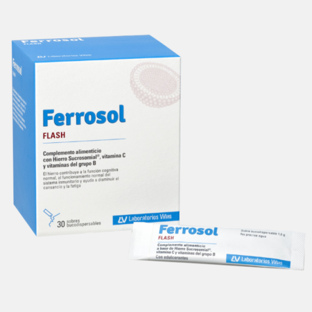 FERROSOL Flash – 30 sobres