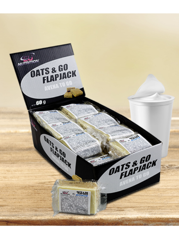 Oats & Go FlapJack Yoghurt PACK - 24 x 60g - EU Nutrition