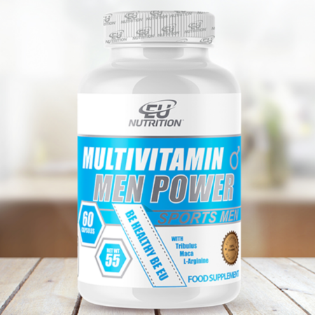 Multivitamin Men Power – 60 cápsulas – EU Nutrition