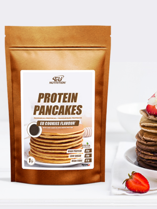 Protein Pancakes EU Cookies - 1Kg - EU Nutrition