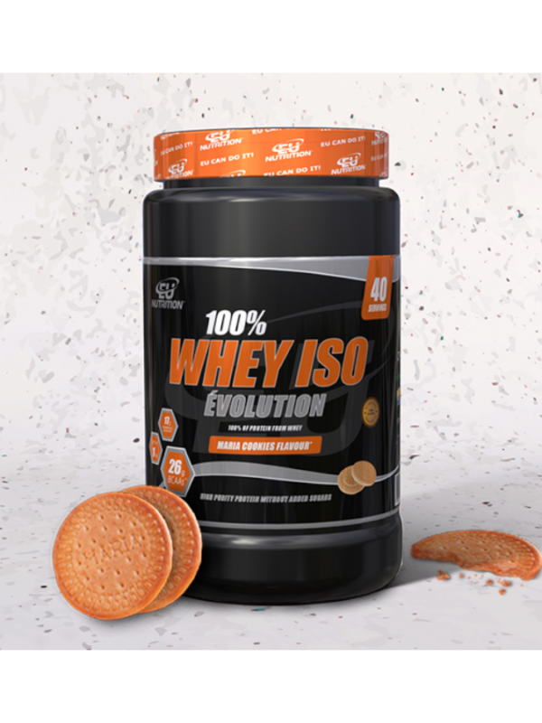 100% Whey Isolate Évolution Maria Cookies - 1Kg - EU Nutrition