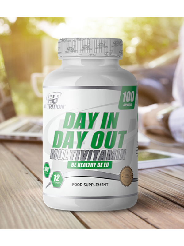 Day In Day Out Multivitamin - 100 cápsulas - EU Nutrition