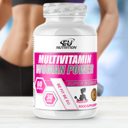 Multivitamin Super Woman – 60 cápsulas – EU Nutrition