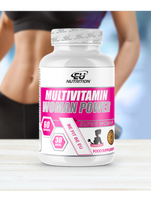 Multivitamin Super Woman - 60 cápsulas - EU Nutrition