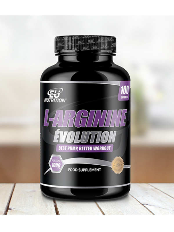 L- Arginine Évolution - 100 cápsulas - Eu Nutrition