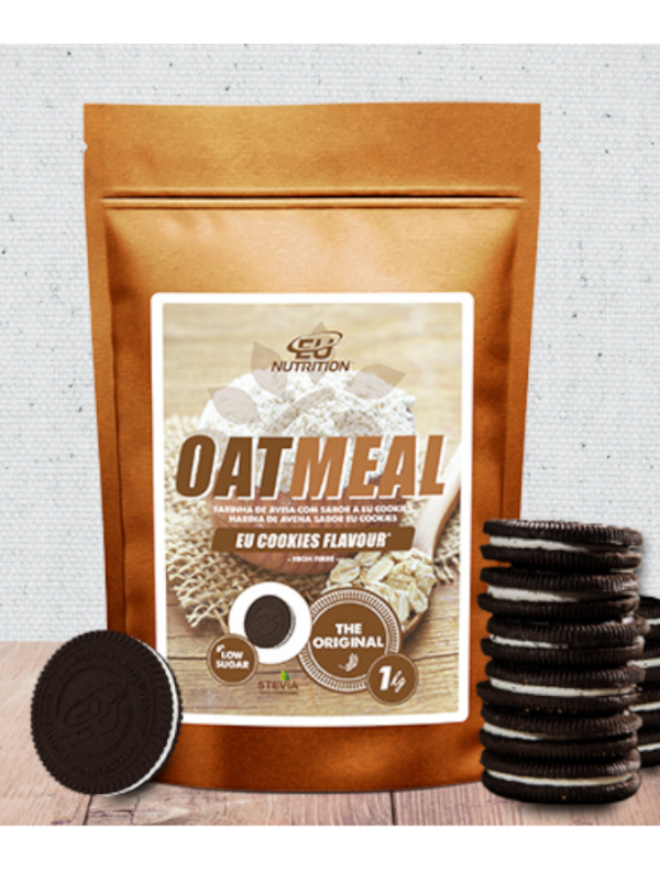 Oatmeal Flour EU Cookies - 1Kg - EU Nutrition