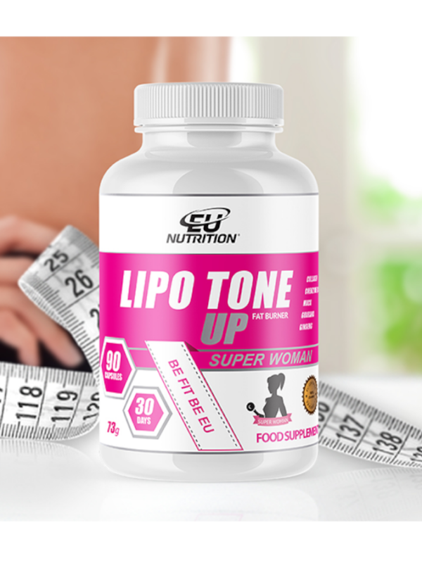 Lipo Tone Up Super Woman - 90 cápsulas - Eu Nutrition