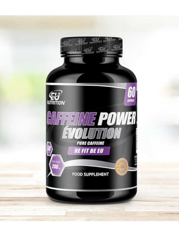 Caffeine Power Évolution - 60 cápsulas - Eu Nutrition