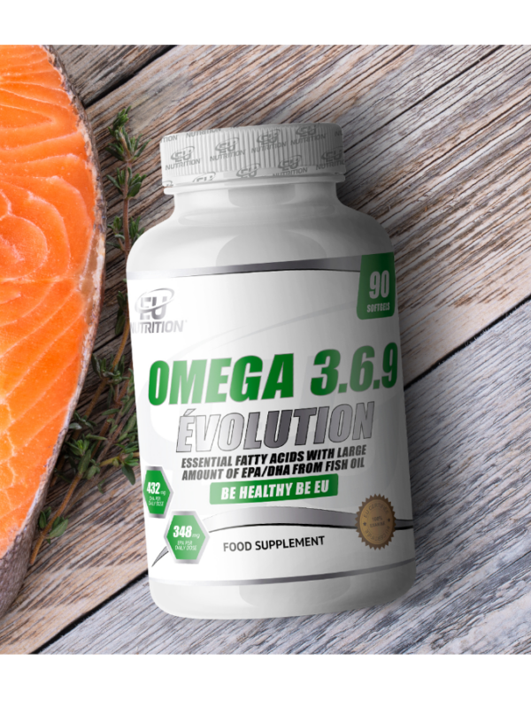 Omega 3 6 9 Évolution - 90 cápsulas - EU Nutrition