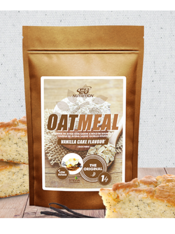 Oatmeal Flour Vanilla Cake - 1Kg - EU Nutrition