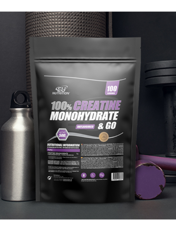 100% Creatine Monohydrate & Go - 500g - Eu Nutrition