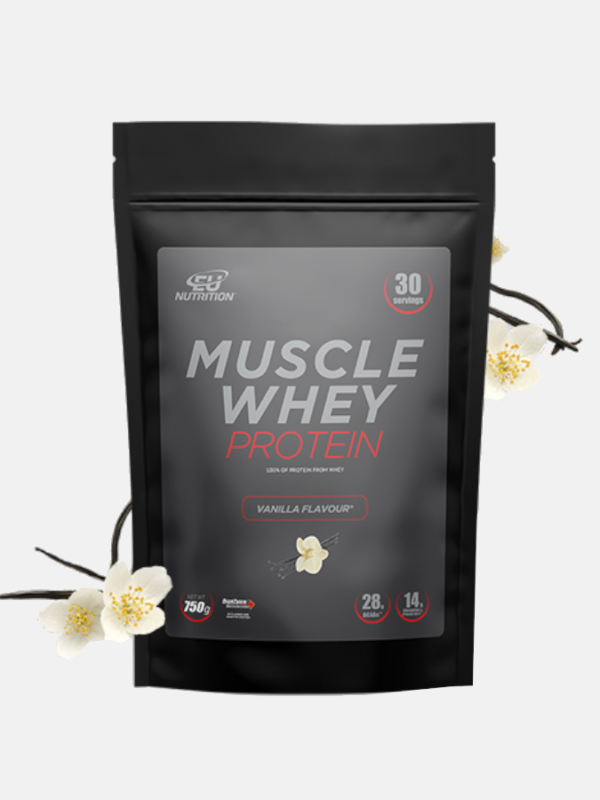 Muscle Whey Protein Vanilla - 750g - EU Nutrition