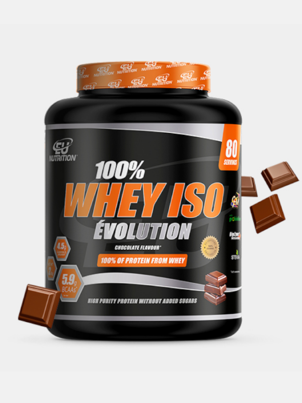 100% Whey Isolate Évolution Chocolate - 2Kg - EU Nutrition