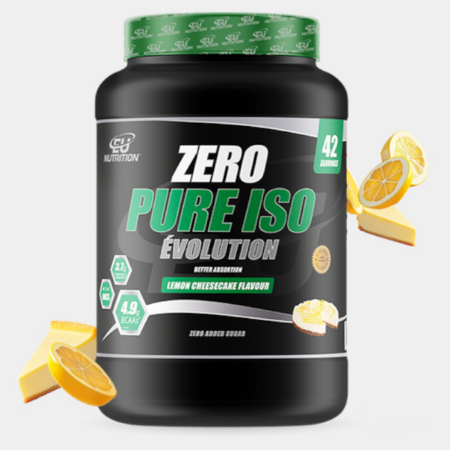 Zero Pure Iso Évolution Lemon Cheesecake – 903g – EU Nutrition