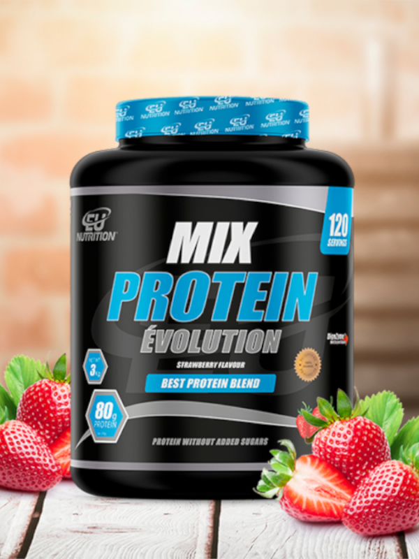 Mix Protein Évolution Strawberry - 3kg - EU Nutrition