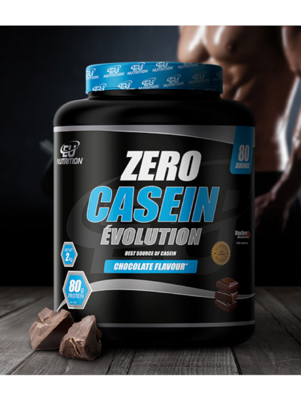 Zero Casein Évolution Chocolate - 2kg - Eu Nutrition