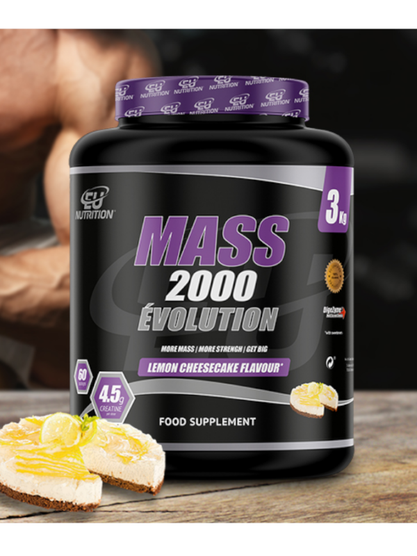 Mass Évolution 2000 Lemon Yoghurt - 3Kg - EU Nutrition