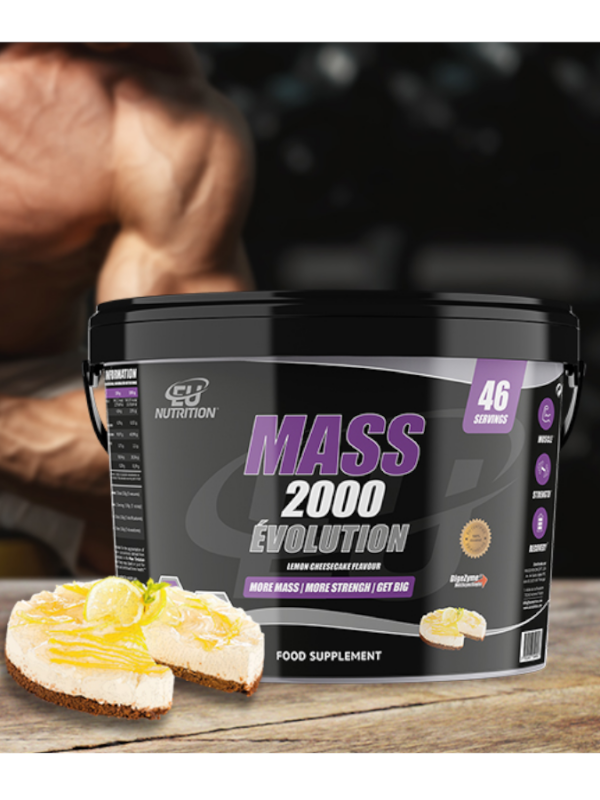 Mass Évolution 2000 Lemon Yoghurt - 7Kg - EU Nutrition