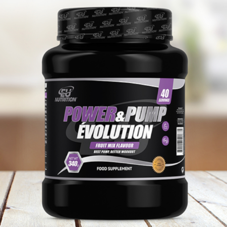 Power & Pump Évolution Mix Fruit – 340g – Eu Nutrition