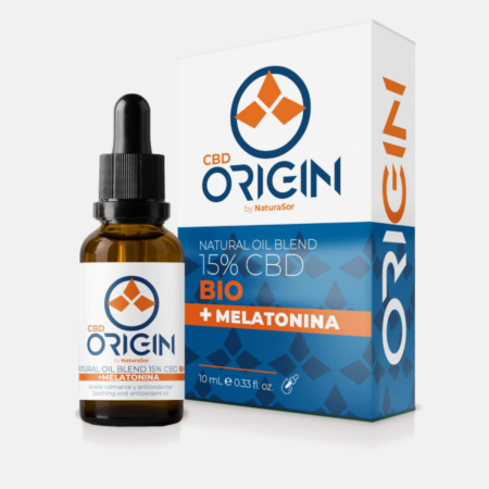 Natural Oil Blend CBD 15% + Melatonina – 10ml – Soria Natural