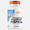 Glucosamine Chondroitin MSM + UC-II - 90 cápsulas - Doctor's Best