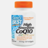 High Absorption CoQ10 with BioPerine 100mg - 60 veggie caps - Doctor's Best