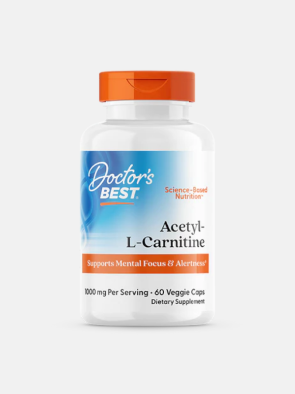 Acetyl L-Carnitine 500mg - 60 cápsulas - Doctor´s Best