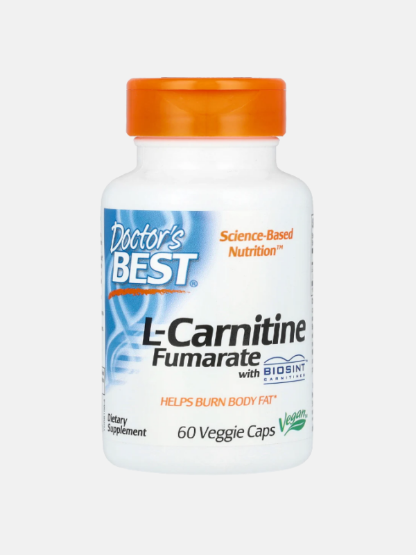 L-Carnitine Fumarate with Biosint Carnitines - 60 Veggie Caps - Doctor's Best