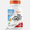 High Absorption CoQ10 with BioPerine 200mg - 60 veggie caps - Doctor's Best