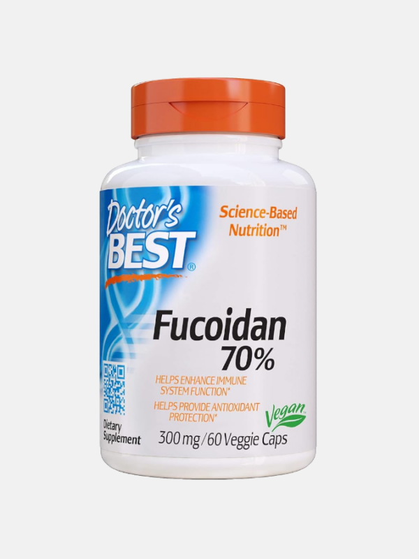 Fucoidan 70% - 30 cápsulas - Doctor's Best