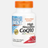 High Absorption CoQ10 with BioPerine 100mg - 120 veggie caps - Doctor's Best