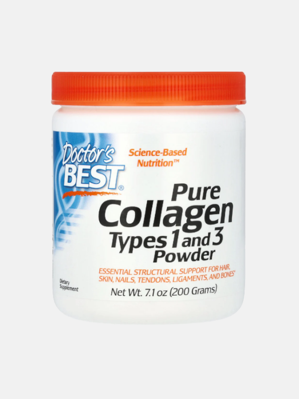 Pure Collagen Types 1 and 3 Powder - 200g - Doctor's Best